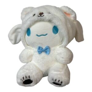Sanrio Cinnamoroll Plush white Bear Costume Kawaii 8”